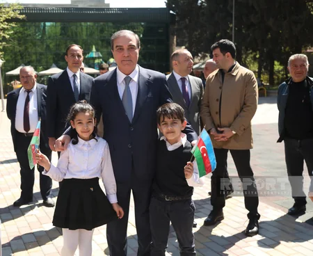 Gəncədə məşhur bəstəkarın adına park salınıb