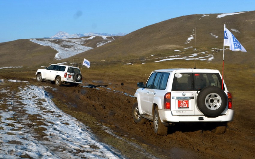 Ceasefire monitoring was held in the line of confrontation of troops
