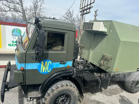 По дороге Ханкенди-Лачын беспрепятственно проехали 100 автомобилей миротворцев