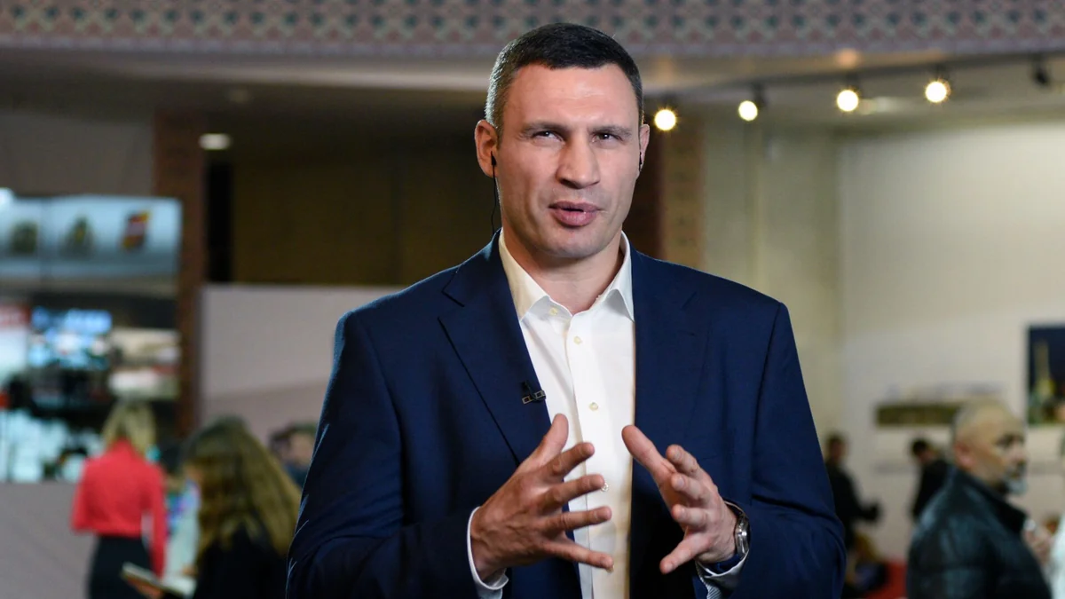 Mayor Klitschko reports series of explosions in Kyiv districts