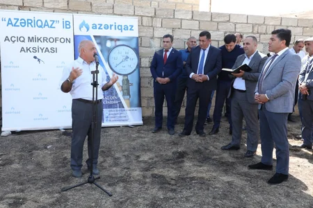 “Azəriqaz”ın növbəti “Açıq mikrofon” aksiyası Siyəzəndə təşkil olunub