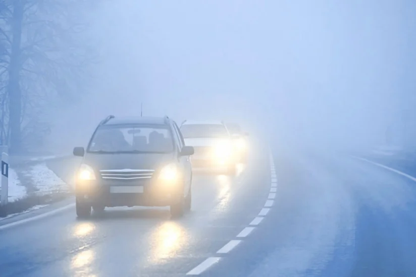 В связи с непогодой на дорогах Азербайджана снизится видимость