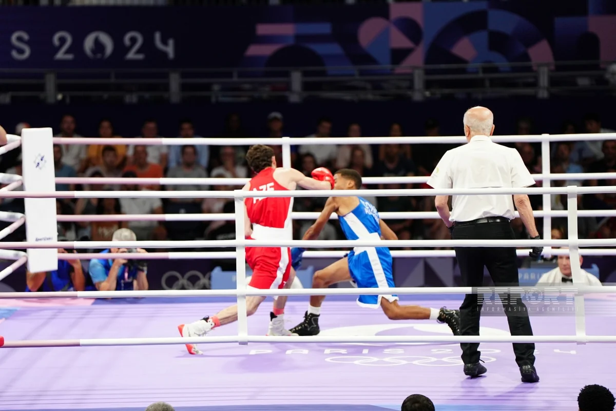 Paris-2024: Azərbaycan boksçusu mübarizəni dayandırıb