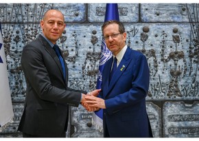 Israeli president receives new ambassador to Azerbaijan