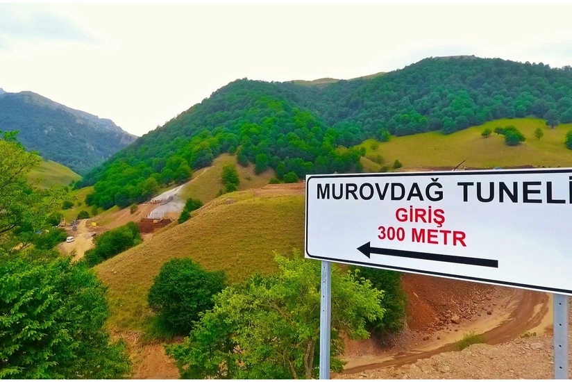 AAYDA: Murovdağ tunelinin 500 metrlik hissəsinin tikintisi yekunlaşmayıb