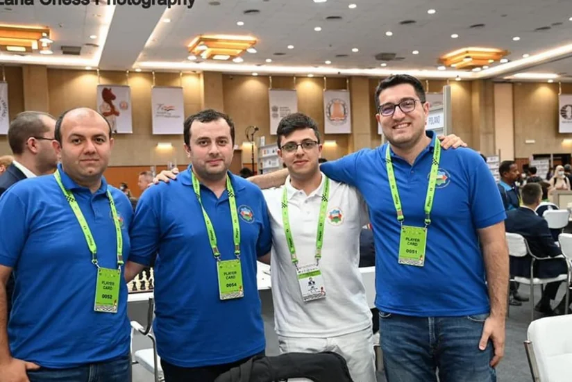 Şahmat Olimpiadası: Kişilərdən ibarət Azərbaycan millisi Slovakiyaya qalib gəlib