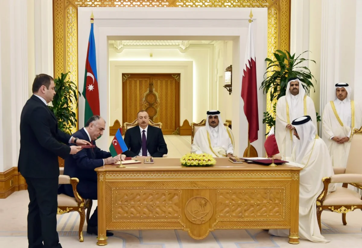 Azerbaijan and Qatar sign documents