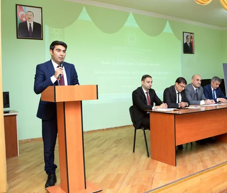 Məktəblərdə korrupsiyaya qarşı mübarizənin gücləndirilməsi istiqamətində görüşlər keçirilir