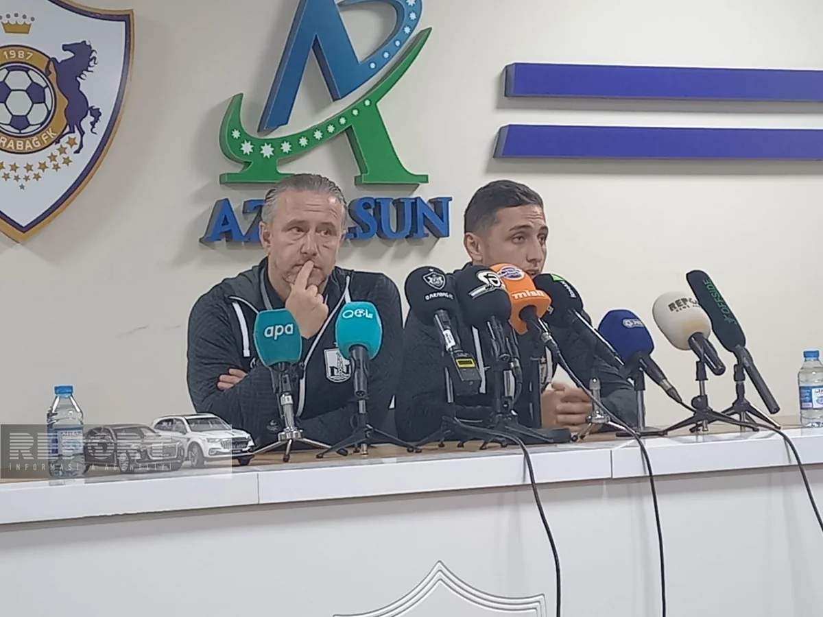 Neftçinin baş məşqçisi: İlk yarıda hesabı artırmaq üçün şanslarımız oldu