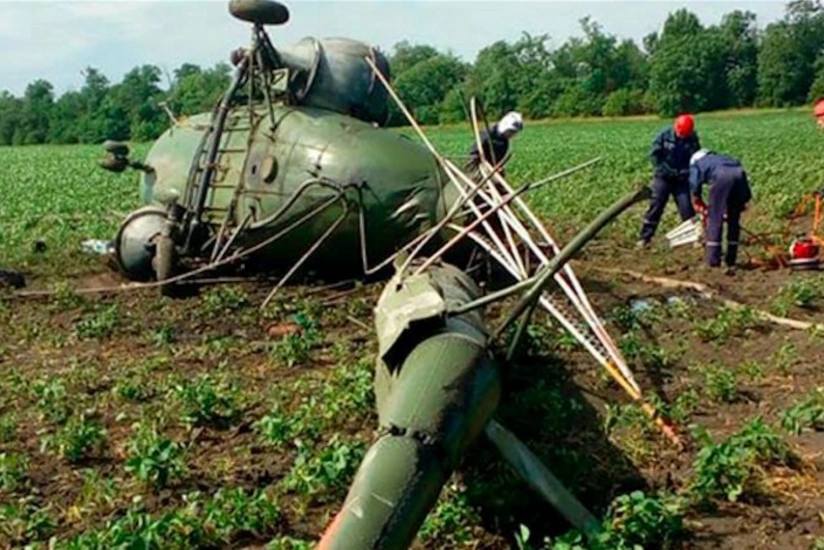 Ukraynada Mi-2 helikopterinin qəzaya uğraması nəticəsində 2 nəfər ölüb