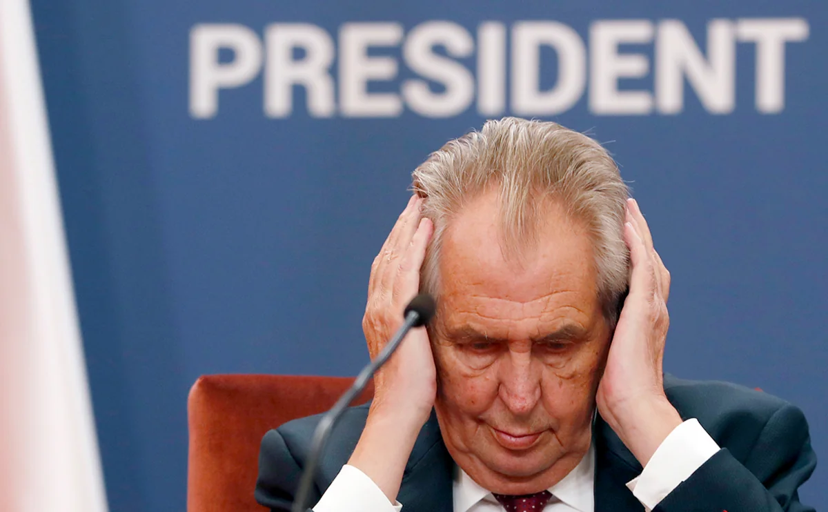 Czech president may be stripped of his powers