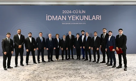 Prezident İlham Əliyev 2024-cü ilin idman yekunlarına həsr olunan mərasimdə iştirak edib - YENİLƏNİB