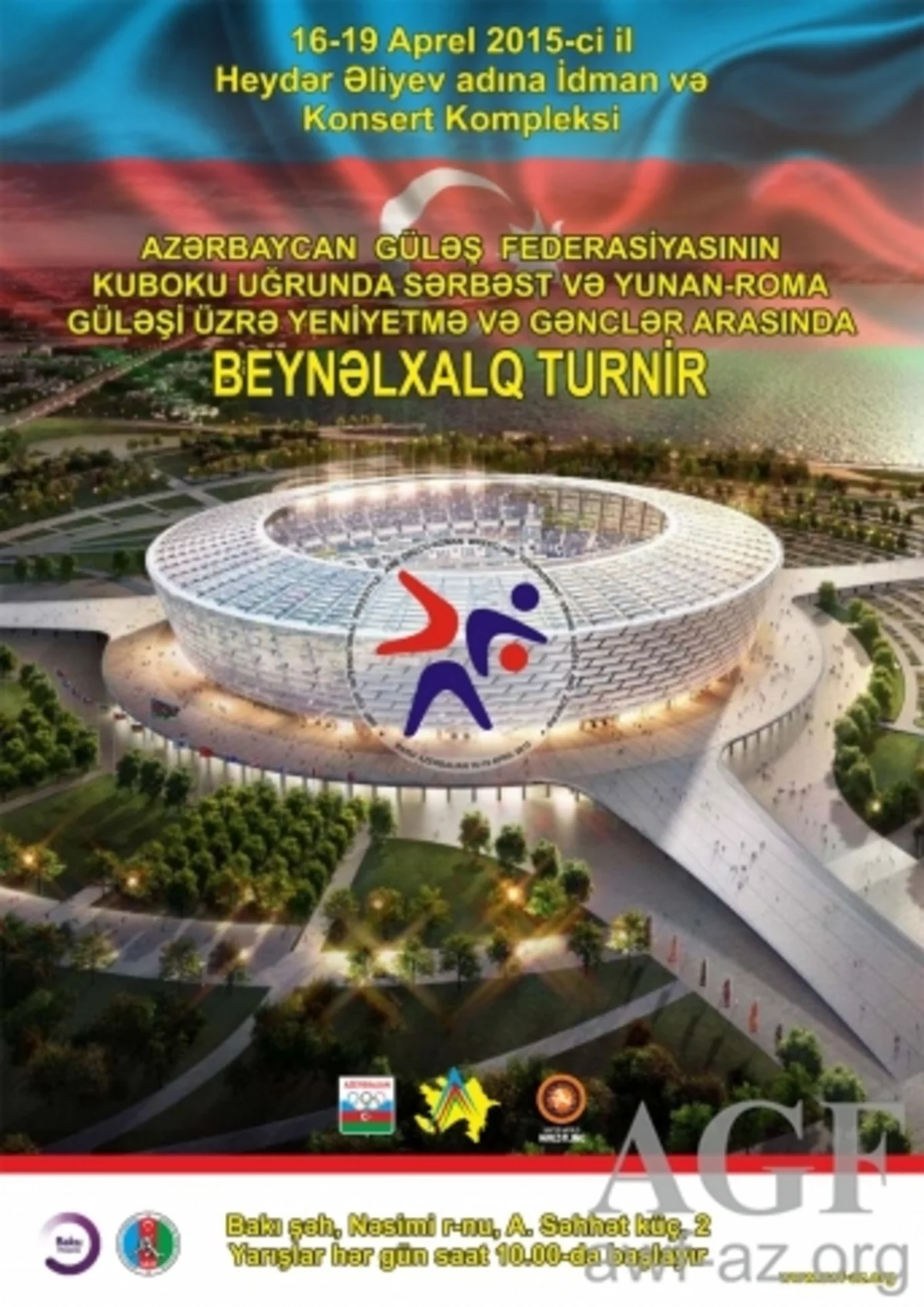 Bakıda Avropa Oyunları öncəsi test xarakterli güləş yarışı keçiriləcək