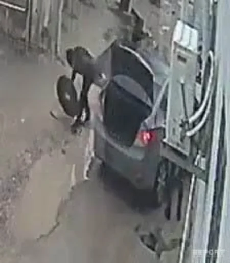 Abşeronda kanalizasiya qapağı oğurları tutulub - FOTO