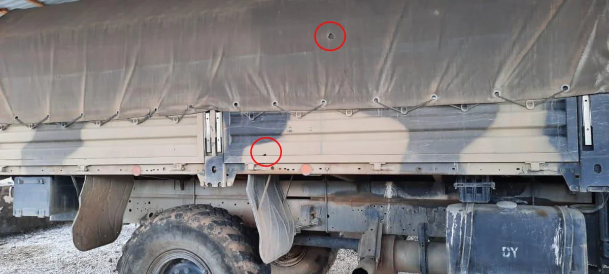 Armenia fires at military vehicle of Azerbaijani Army