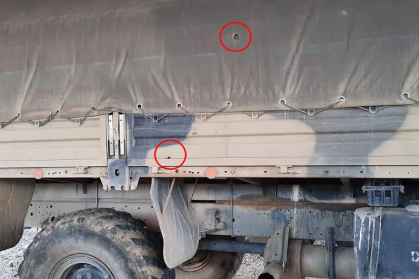 Armenia fires at military vehicle of Azerbaijani Army