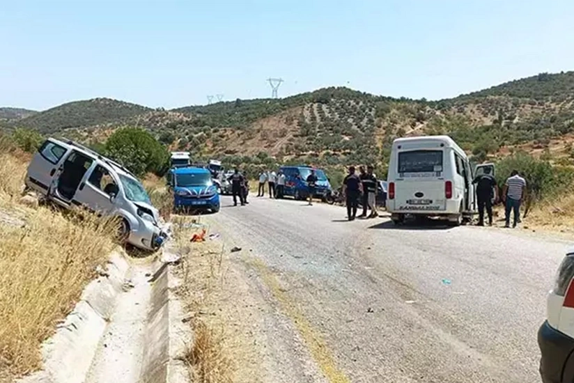 Türkiyədə ağır yol qəzası olub, ondan çox adam yaralanıb