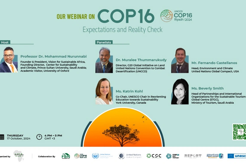 COP16 in Riyadh: Game-changer in combat against desertification