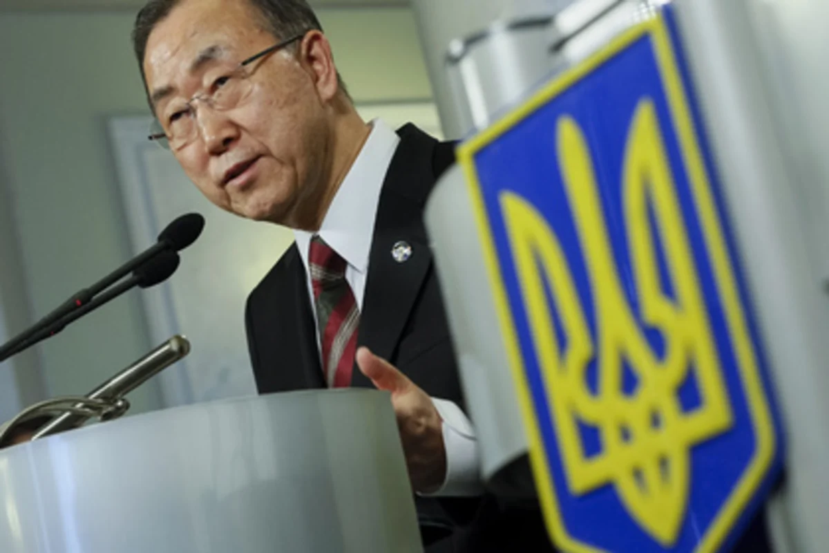 Pan Qi Mun: BMT Ukraynada sülh və təhlükəsizliyi təmin etmək üçün səylərini əsirgəməyəcək
