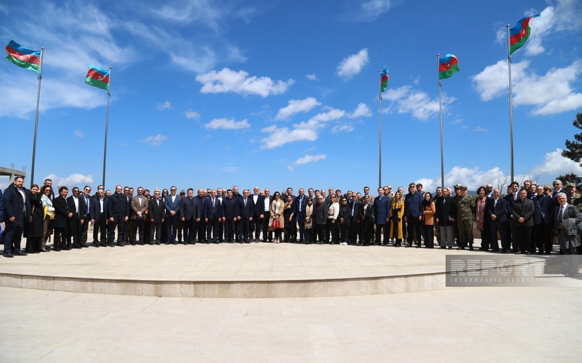 Representatives of diplomatic missions accredited in Azerbaijan wrap up their visit to Khankandi