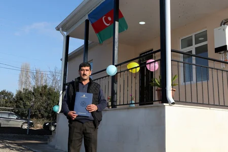 Daha 64 şəhid ailəsi və Qarabağ müharibəsi əlili evlə təmin olundu