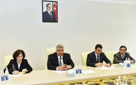 Nazir Azad Rəhimov Biləsuvarda vətəndaşları qəbul edib