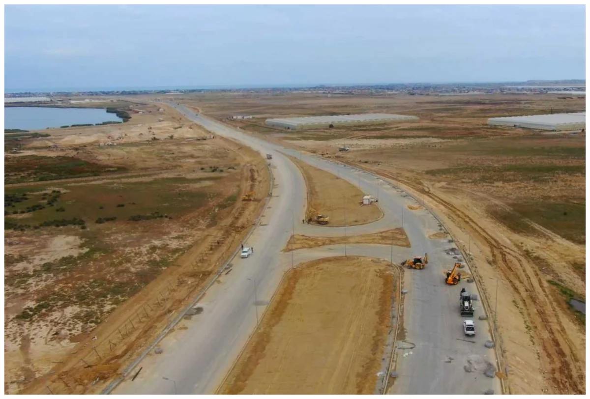 Böyükşor-Pirşağı avtomobil yolunun tikintisi 75 % yerinə yetirilib