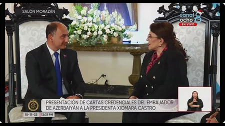 Honduras Prezidenti Azərbaycan səfirinin etimadnaməsini qəbul edib