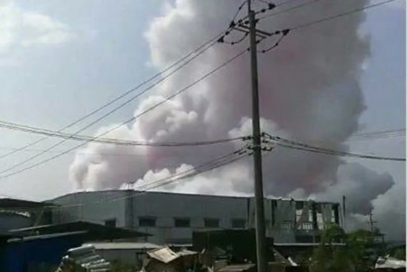 В Китае в результате взрыва на химзаводе погибли четыре человека - ВИДЕО - ФОТО