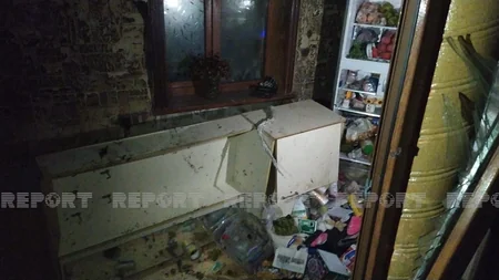 Gəncədə evdə partlayış olub, ana və oğlu xəsarət alıb