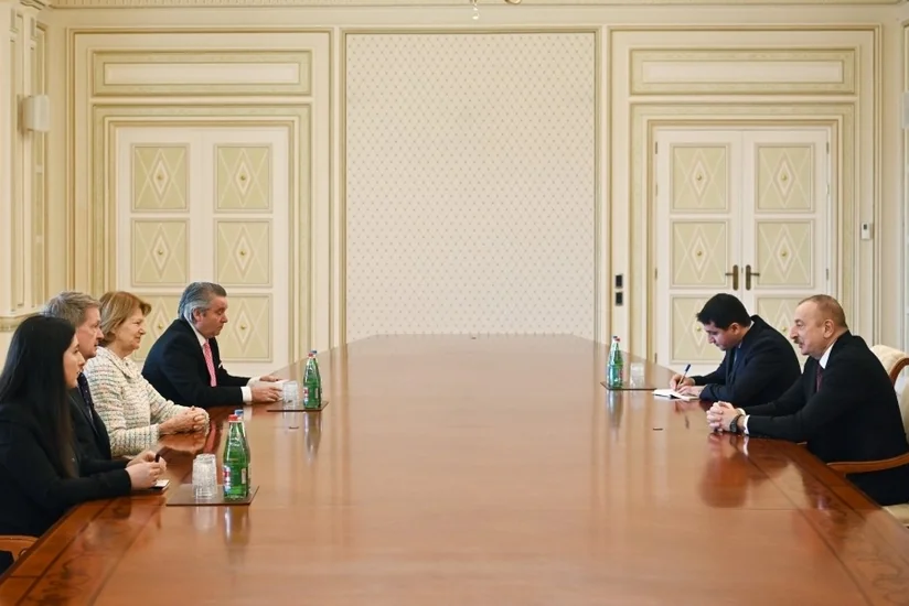 Президент принял торгового посланника премьера Великобритании - ОБНОВЛЕНО