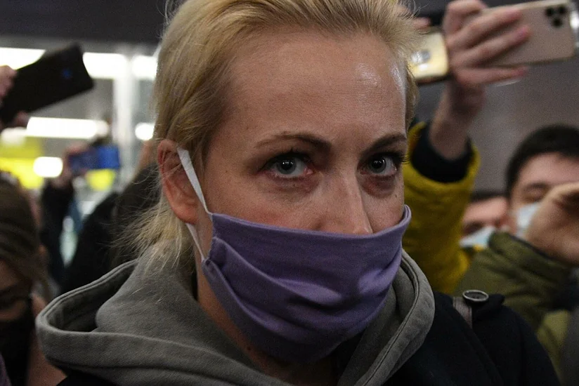 Задержанную Юлию Навальную отпустили из полиции