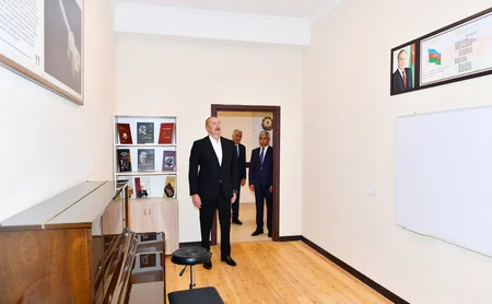 Samuxda Sərkar kənd uşaq musiqi məktəbinin yeni binası istifadəyə verilib - YENİLƏNİB