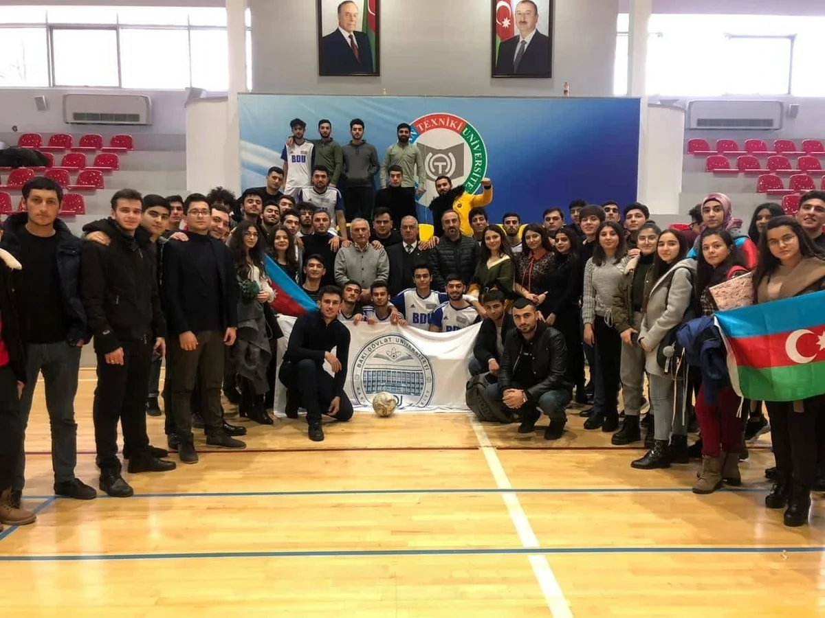 BDU-nun futzal komandası Azərbaycan çempionu olub