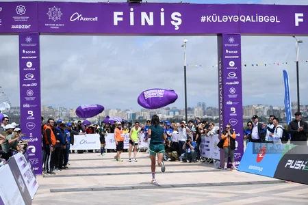 Heydər Əliyev Fondunun təşəbbüsü ilə keçirilən “Bakı Marafonu 2024” start götürüb