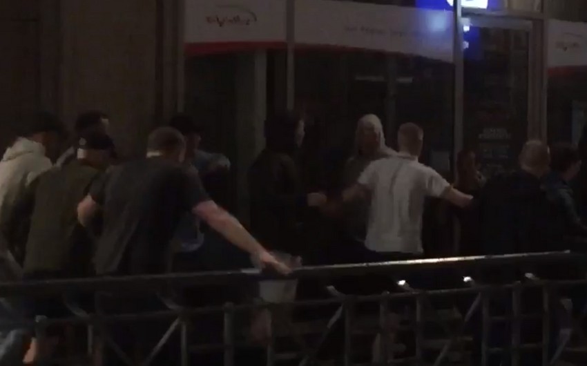 ​Fransanın Lill şəhərində ingilis və rus azarkeşlər arasında toqquşma olub