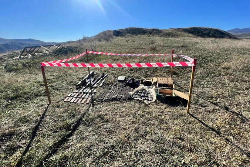 Qubadlıda silah-sursat aşkarlanıb