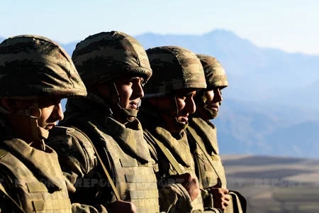 Soldiers serving in Lachin stand firmly on guard of Azerbaijan's borders