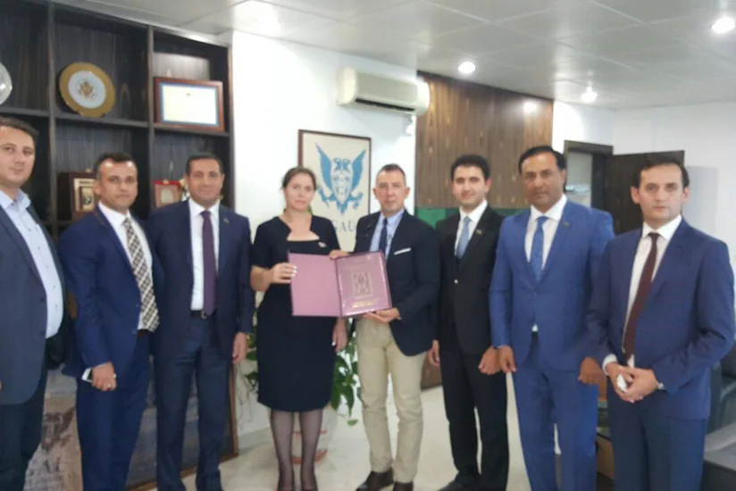 Azərbaycan Milli Məclisinin bir qrup deputatı Şimali Kiprdə səfərdədir