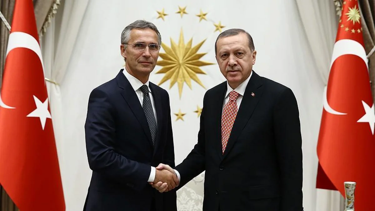 Türkiyə prezidenti NATO-nun baş katibi ilə görüşüb