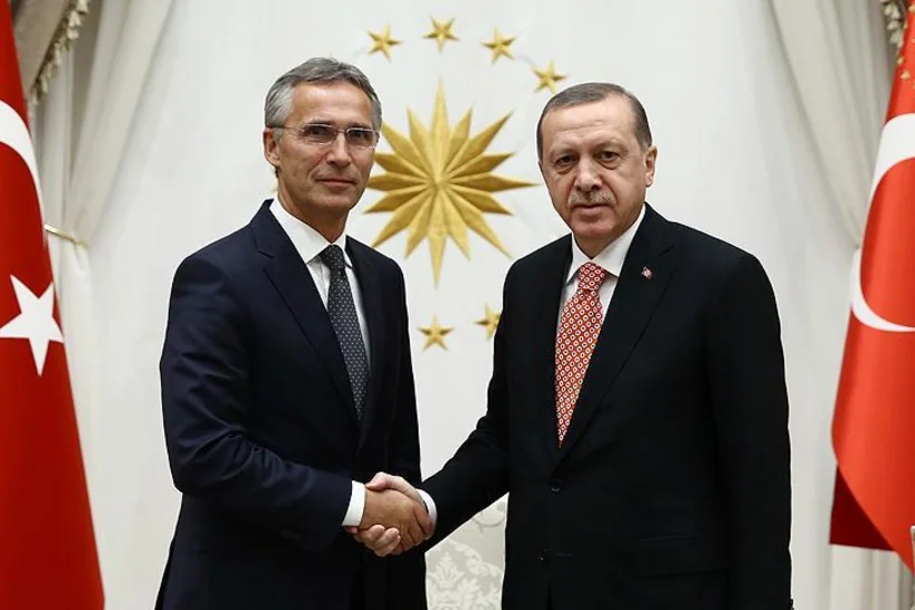 Türkiyə prezidenti NATO-nun baş katibi ilə görüşüb