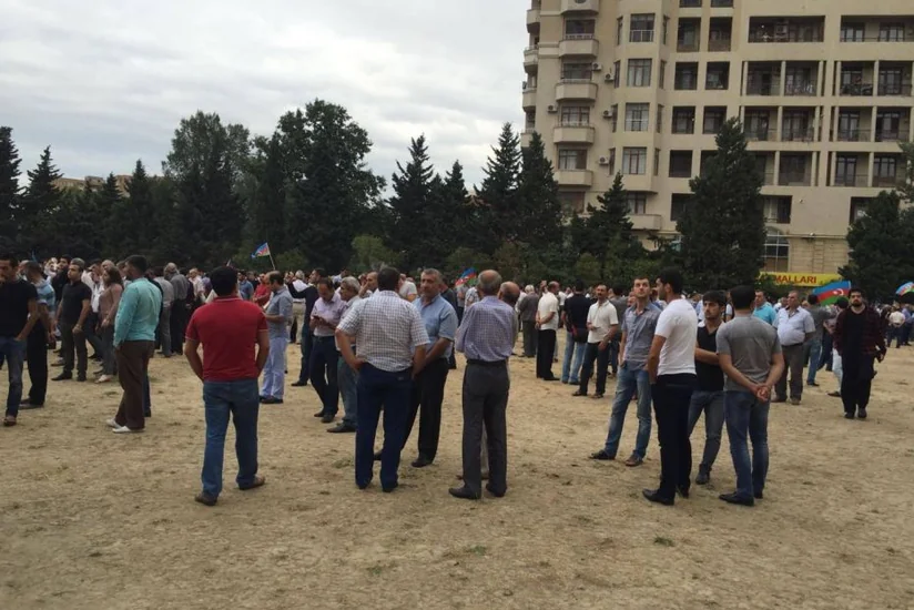 Polis: Mitinqdə 1500-ə yaxın insan iştirak edib - YENİLƏNİB