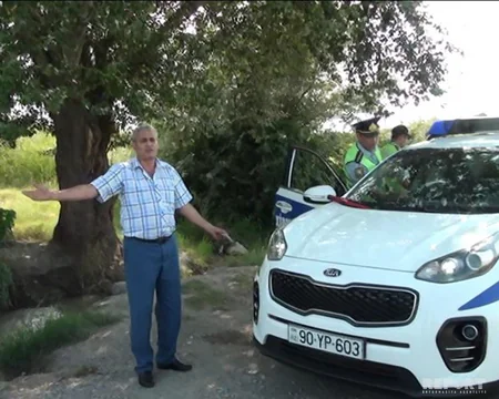 ГДП провела рейды в Евлахе, оштрафовано 20 водителей - ВИДЕО