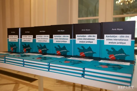 Parisdə Azərbaycan beynəlxalq cinayətlərin hədəfi: hüquqi təhlil kitabının təqdimatı keçirilib