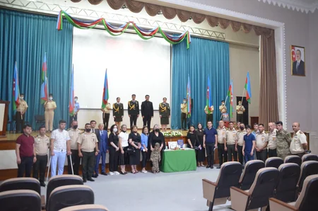 Şəhid mayorun doğum günü qeyd olunub 