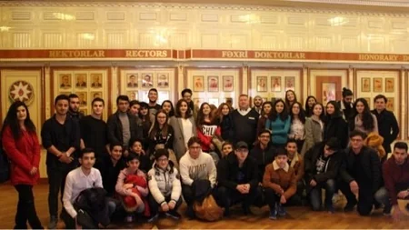 Чемпион Высшей лиги КВН дал мастер-класс в Баку