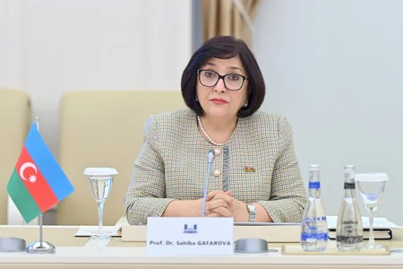 Sahibə Qafarova Almaniya Bundestaqının nümayəndə heyəti ilə görüşüb