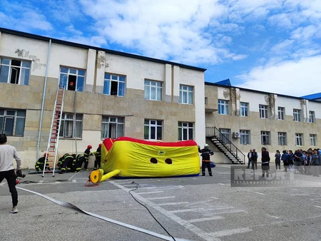 FHN Yasamal rayonu 286 nömrəli məktəbdə təlim keçirib