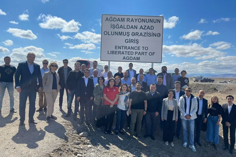 Qarabağ Dirçəliş Fondu AMCHAM üzvlərinin Ağdama səfərini təşkil edib