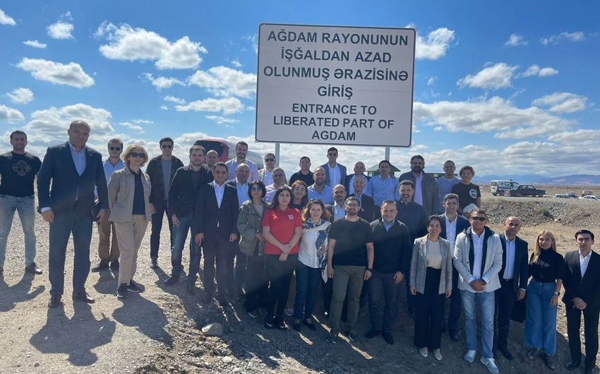 Qarabağ Dirçəliş Fondu AMCHAM üzvlərinin Ağdama səfərini təşkil edib